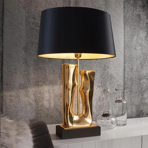 Add a Touch of Glam: Black and Gold Table Lamps for Your Bedroom
