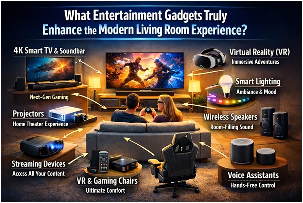 What Entertainment Gadgets Truly Enhance the Modern Living Room Experience?